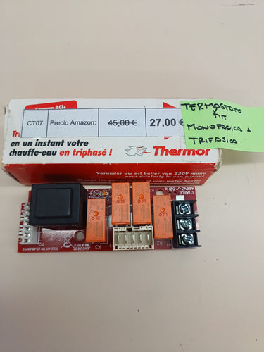 Conversor Monofásico a Trifásico 400 V para Termos Eléctricos Duralis | Kit Facilitri THERMOR 800281